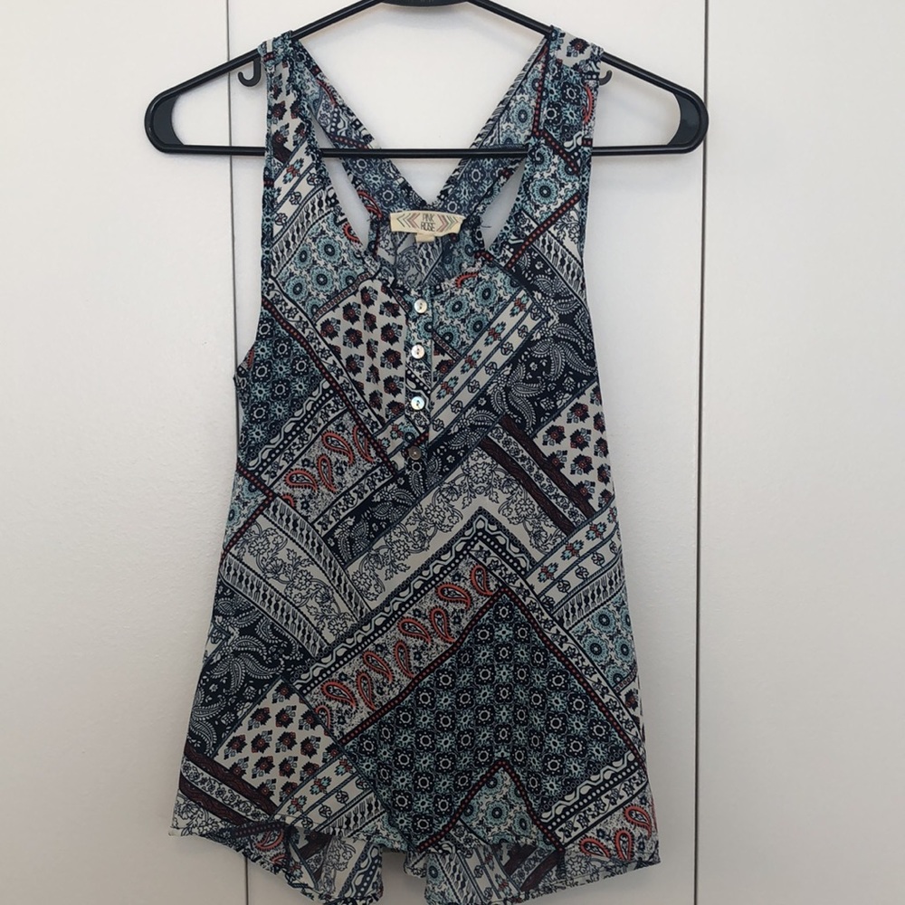 Flows lightweight bohemian tank top - small